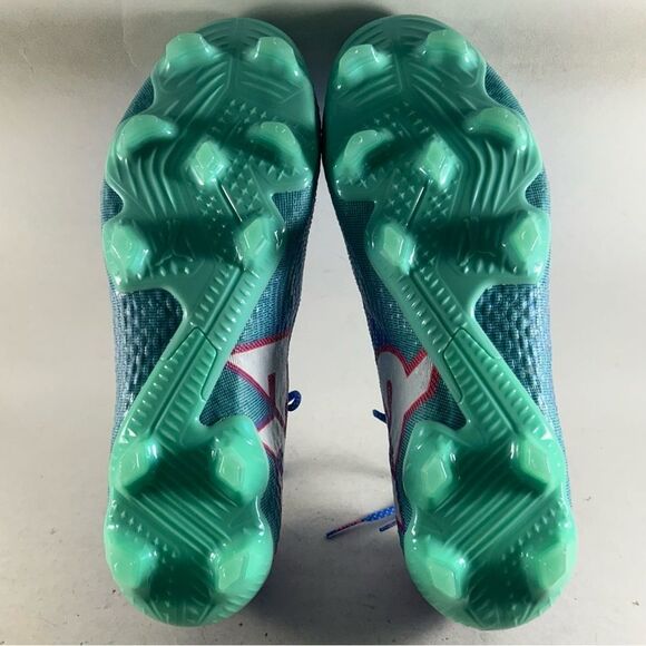 Puma Future 7 Ultimate Firm Ground Soccer Cleats Blue Green Size 8.5 107916-01 - Picture 7 of 8